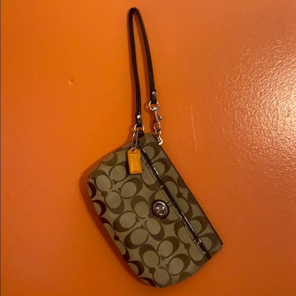 Coach wristlet.